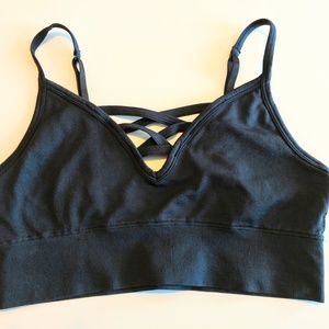 Lace up Look Sports Bra